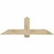 Ekena Millwork Eugene Rough Sawn Timber Gable Bracket, Douglas Fir, 60"W x 20"H x 6"D x 6"F, 8/12 Pitch GBW060X20X0606EUG00RDF - alternate 1
